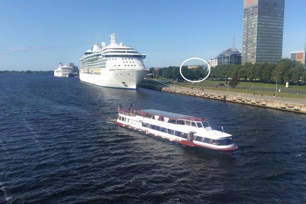 New Comfortable Apartment Nearby Promenade In 5 Minutes From Old Town Of Riga. Eksteriør bilde